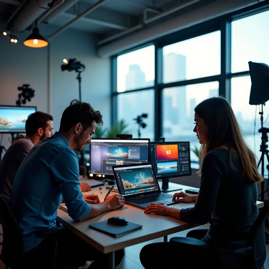 Professional business solutions illustration